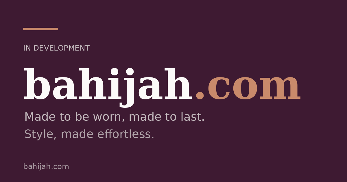 Link preview image for bahijah.com